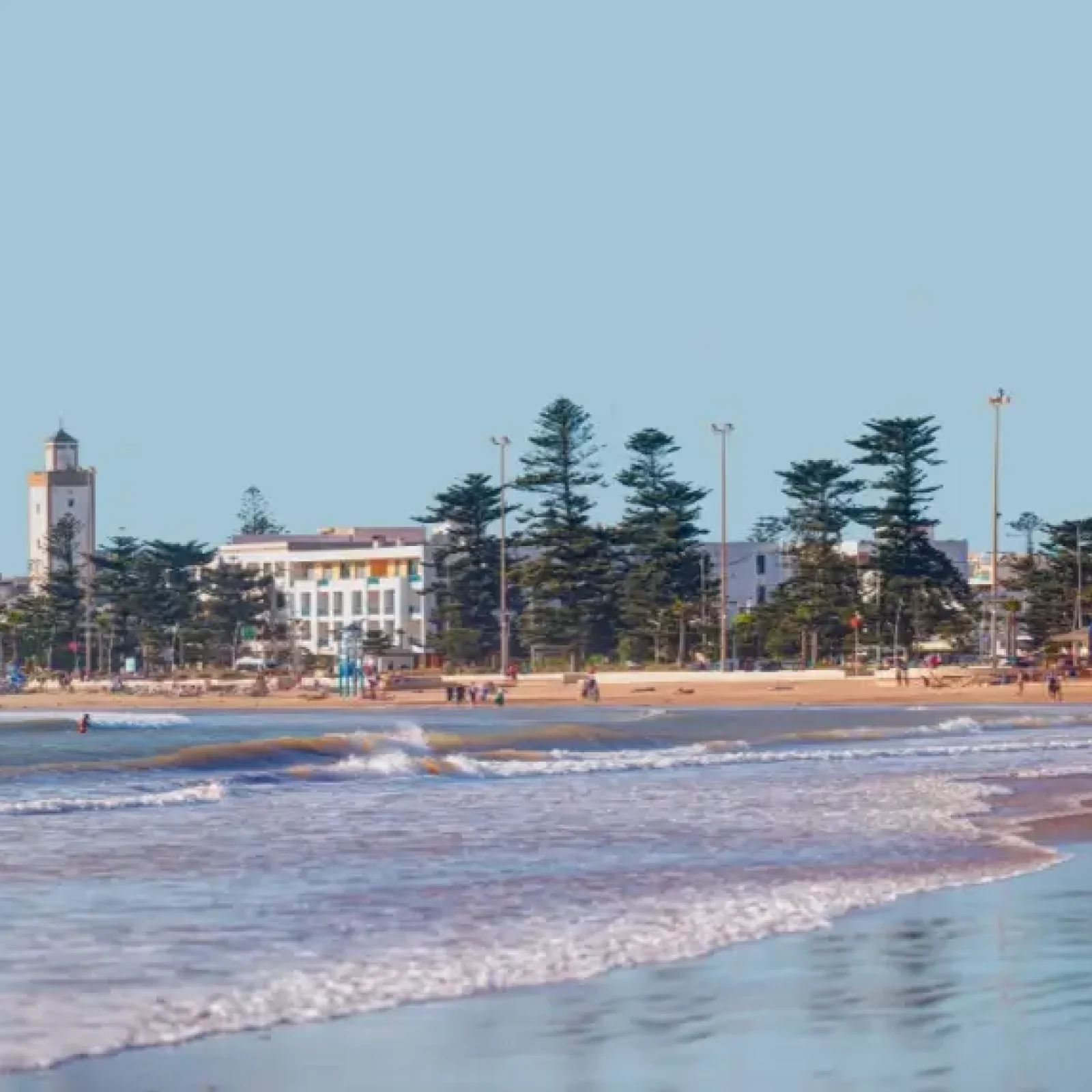 Baie d'Essaouira au Maroc
