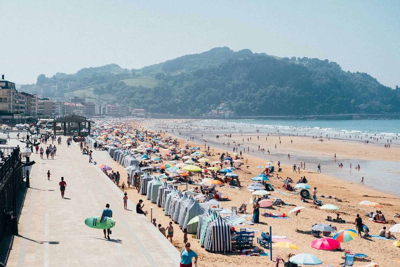 Sunset vibes at Surfcamp Zarautz